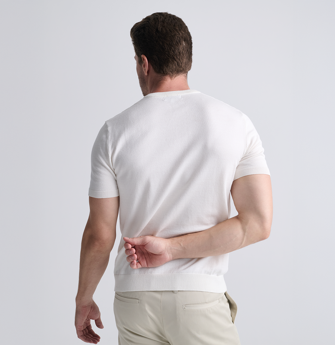 Kit 2x Camisa Henley Tricot Minimal